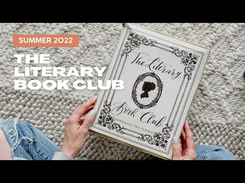 The Literary Book Club Unboxing Summer 2022