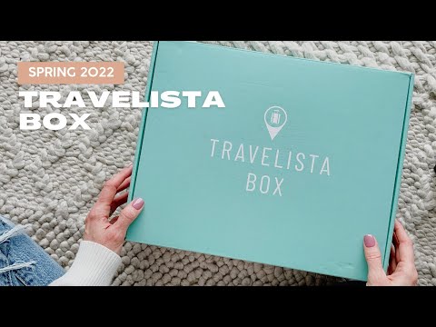 Travelista Box Unboxing Spring 2022