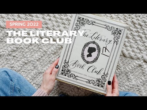 The Literary Book Club Unboxing Spring 2022