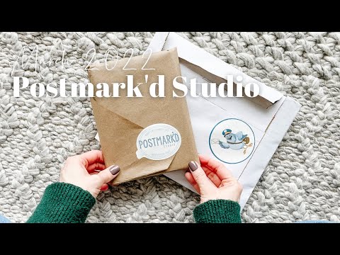Postmark'd Studio Unboxing March 2022