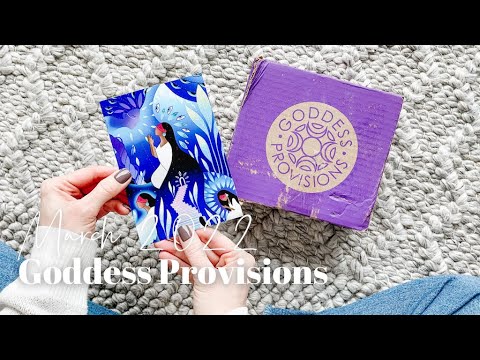 Goddess Provisions Unboxing March 2022