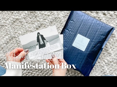 Manifestation Box Unboxing March 2022