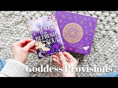 Goddess Provisions Unboxing February 2022