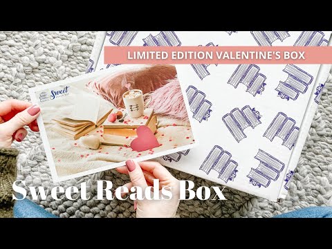 Sweet Reads Box Unboxing: Limited Edition Valentine's Box 2022