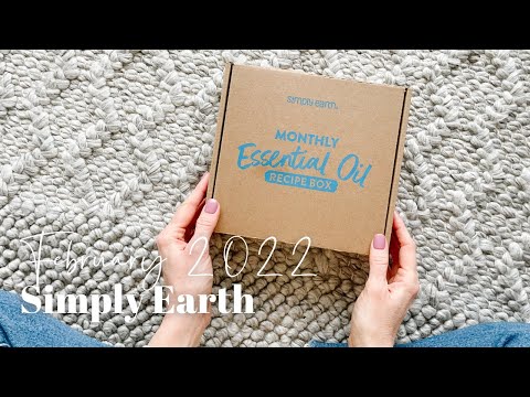Simply Earth Unboxing February 2022