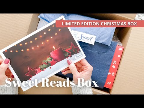 Sweet Reads Box Unboxing: Limited Edition Christmas Box 2021