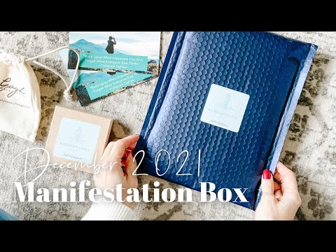 Manifestation Box Unboxing December 2021