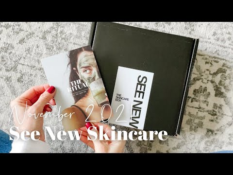 See New Skincare Unboxing November 2021