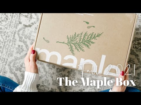 The Maple Box Unboxing Fall 2021