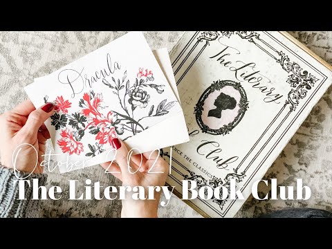 The Literary Book Club Unboxing October 2021