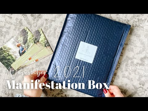 Manifestation Box Unboxing November 2021