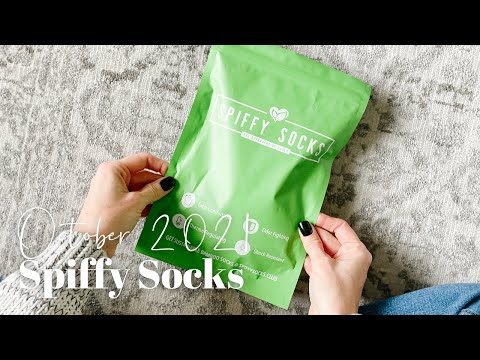 Spiffy Socks Unboxing October 2021