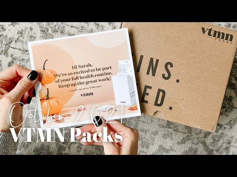 VTMN Packs Unboxing October 2021