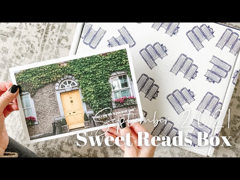 Sweet Reads Box Unboxing September 2021