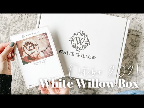 White Willow Box Unboxing October 2021