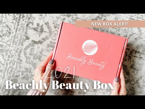 Beachly Beauty Box Unboxing October 2021