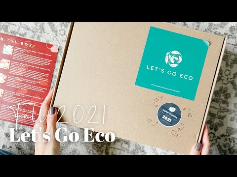 Let's Go Eco Unboxing Fall 2021