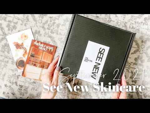 See New Skincare Unboxing September 2021