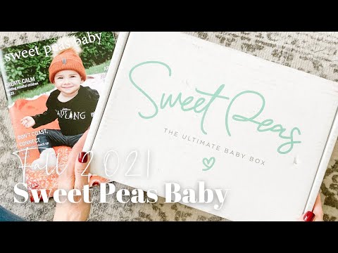 Sweet Peas Baby Unboxing Fall 2021