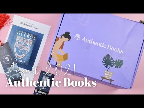 Authentic Books Unboxing August 2021