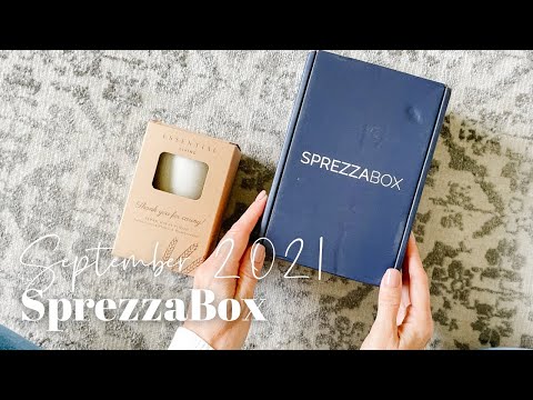 SprezzaBox Unboxing September 2021