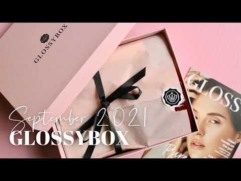 GLOSSYBOX Unboxing September 2021