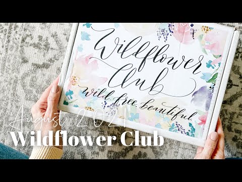 Wildflower Club Unboxing August 2021