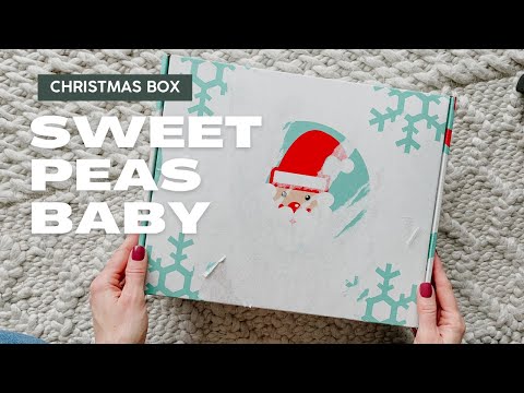 Sweet Peas Baby Unboxing: Night Before Christmas Box