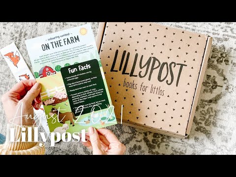 Lillypost Unboxing August 2021