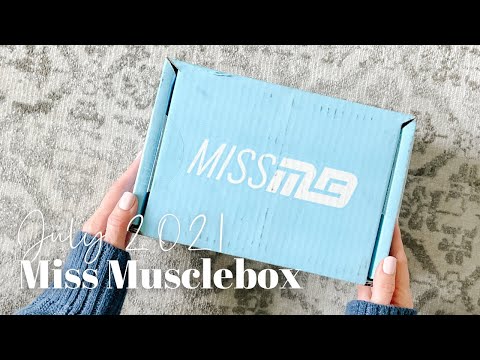 Miss Musclebox Unboxing July 2021