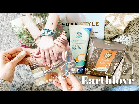 Earthlove Unboxing Summer 2021