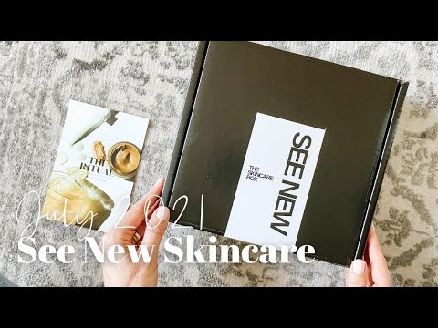 See New Skincare Unboxing July 2021