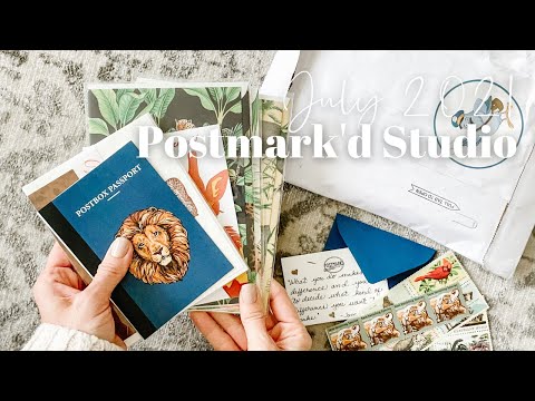 Postmark'd Studio Unboxing July 2021