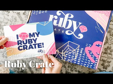 Ruby Crate Unboxing Summer 2021