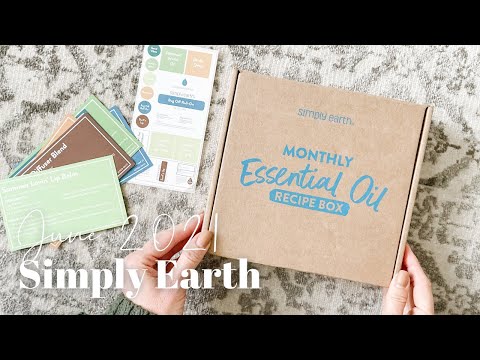 Simply Earth Unboxing June 2021