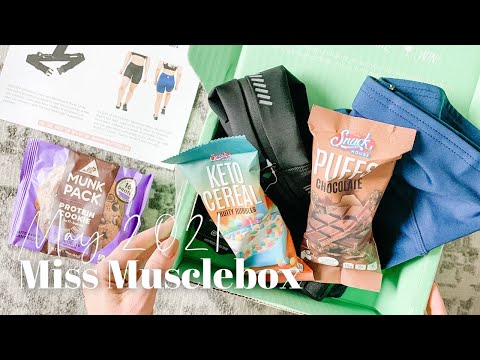 Miss Musclebox Unboxing May 2021