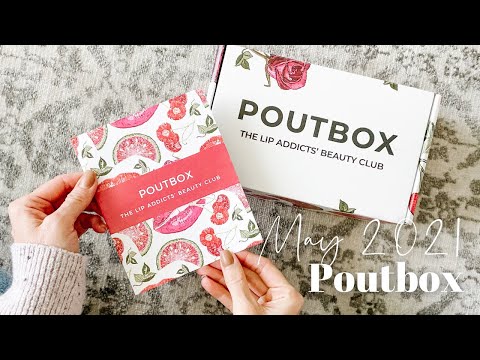Poutbox Unboxing May 2021