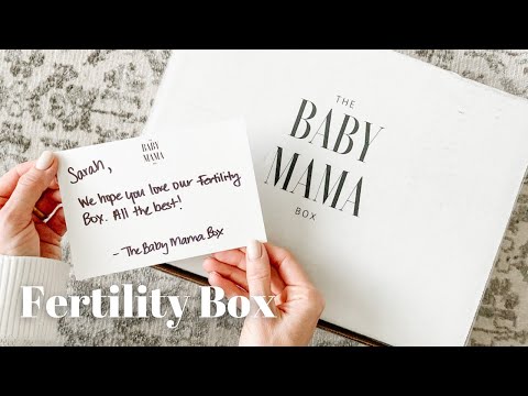 The Baby Mama Box Unboxing: The Fertility Box