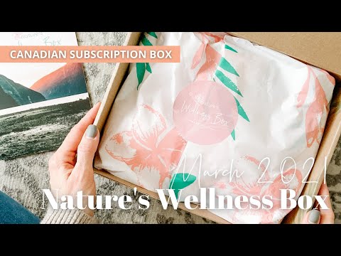 Nature's Wellness Box Unboxing March 2021