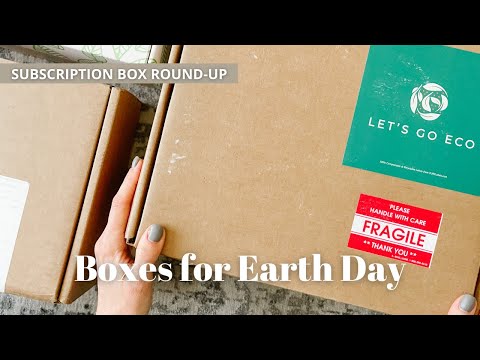 Subscription Box Round-Up: 3 Boxes for Earth Day