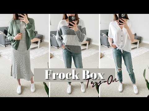 Frock Box TRY-ON March 2021