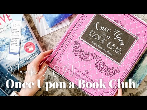 Once Upon a Book Club Unboxing March 2021