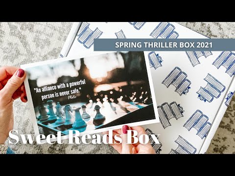 Sweet Reads Box Unboxing: Spring Thriller Box 2021