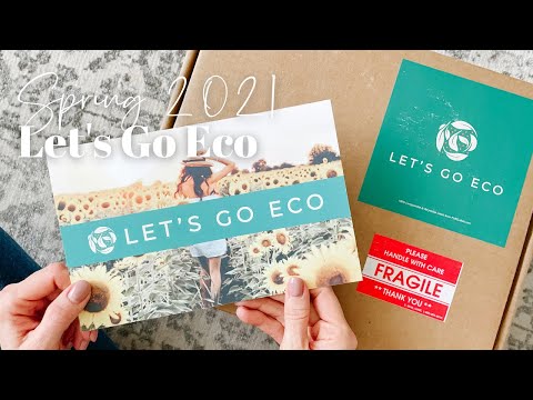 Let's Go Eco Unboxing Spring 2021