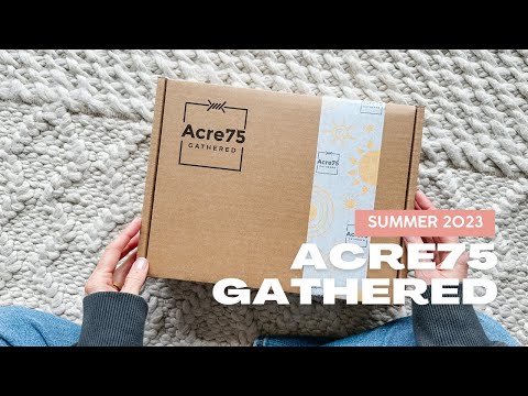 Acre75 Gathered Unboxing Summer 2023