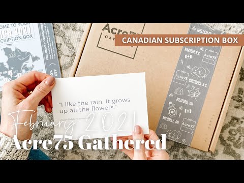 Acre75 Gathered Unboxing Spring 2021