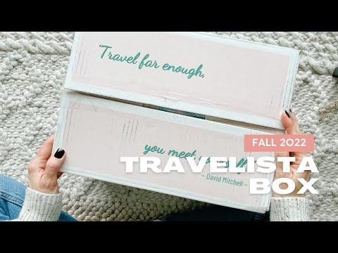 Travelista Box Unboxing Fall 2022