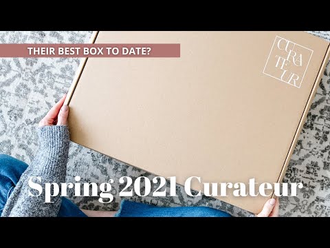 Curateur Unboxing Spring 2021