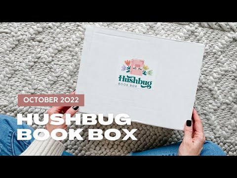 Hushbug Book Box Unboxing October 2022