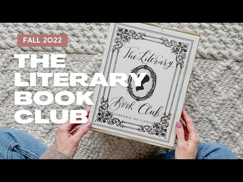 The Literary Book Club Unboxing Fall 2022